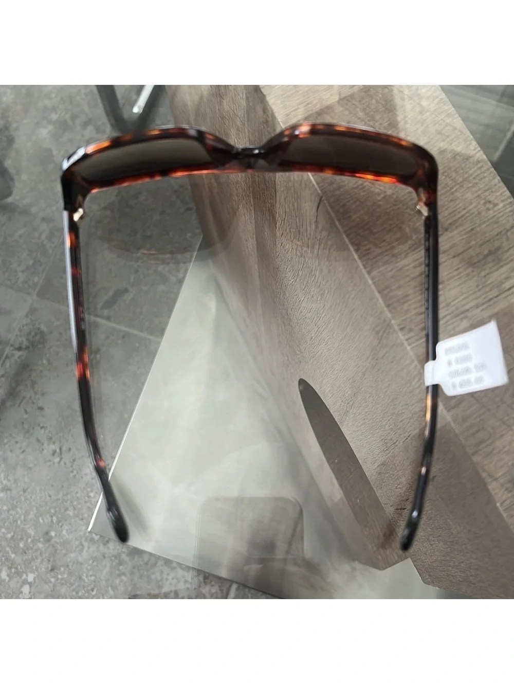 New TOM FORD Rectangular Frame Sunglasses in Havana New w/Tag Retail $455